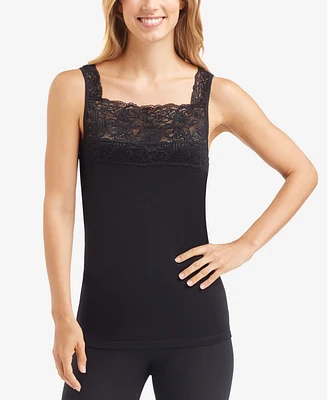 Cuddl Duds SofTech Stretch Lace Detail Cami