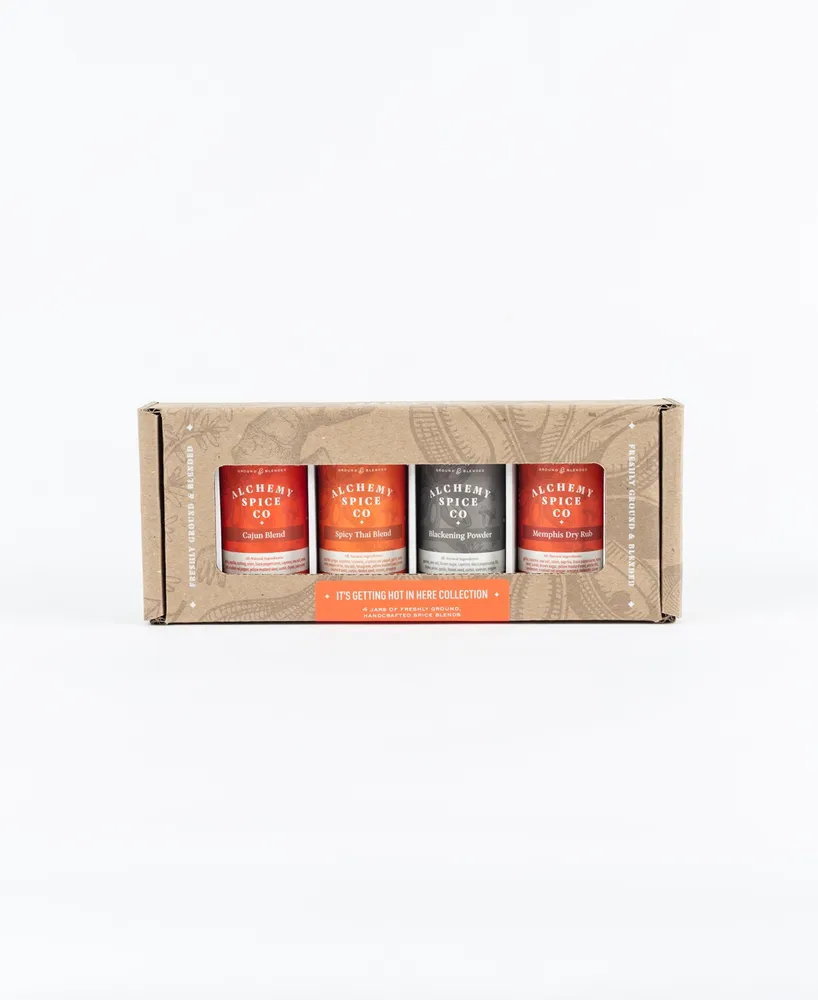 Alchemy Spice It's Getting Hot in Here Spice Blend Collection Gift Set, 4 Piece