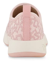 Dkny Toddler Girls All Over Logo Slip On Sneakers