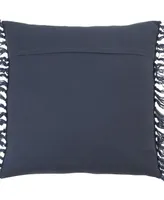 Saro Lifestyle Stitched Line Decorative Pillow, 20" x 20"