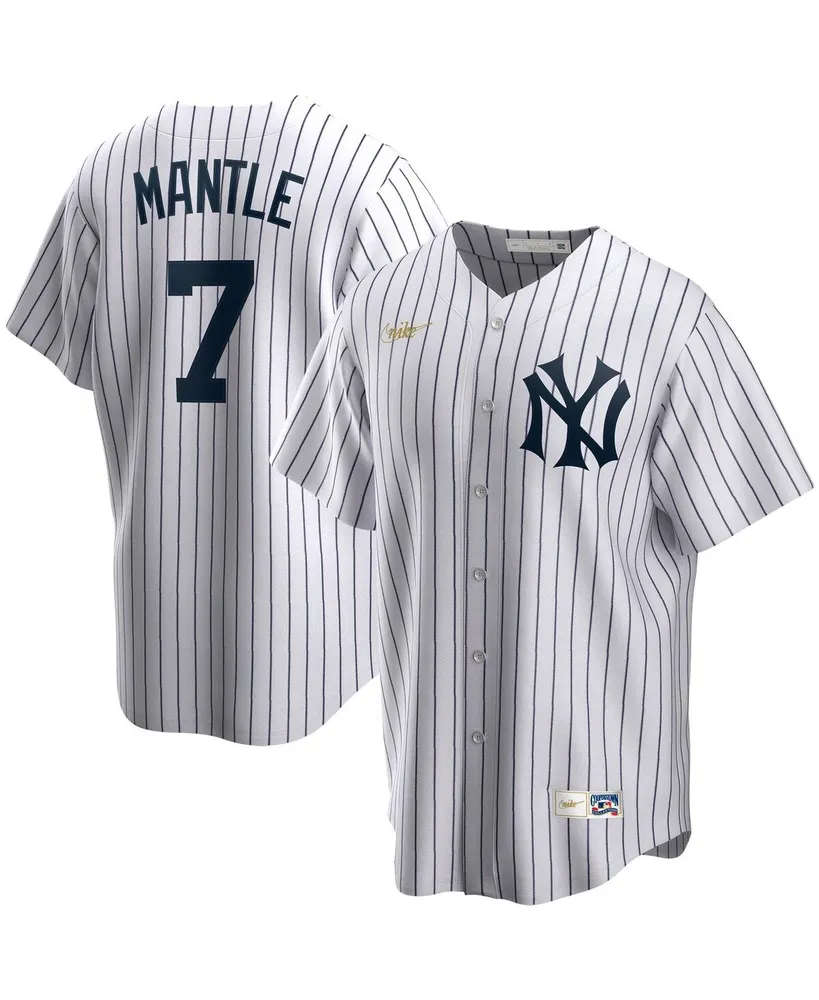 Men's New York Yankees Nike Mickey Mantle Road Authentic Jersey