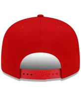 Big Boys New Era Red Los Angeles Angels 2022 City Connect 9FIFTY Snapback Adjustable Hat