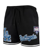 Men's Pro Standard Black Los Angeles Dodgers 2020 World Series Mesh Shorts