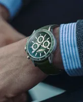 Raymond Weil Men's Swiss Automatic Chronograph Freelancer Leather Strap Watch 43.5mm
