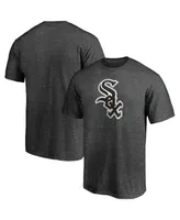 Men's Fanatics Charcoal Chicago White Sox Official Logo T-shirt