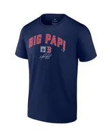 Men's Fanatics David Ortiz Navy Boston Red Sox Big Papi Graphic T-shirt