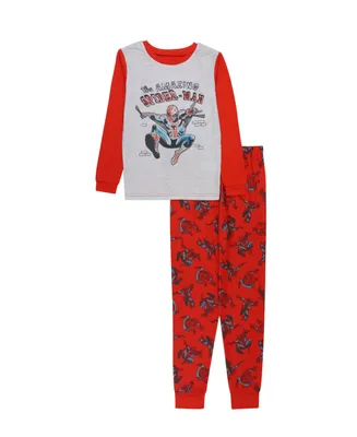Big Boys Marvel Pajamas, 2 Piece Set