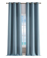 Nautica Milton Thermal Woven Room Darkening Grommet Window Curtain Panel Set