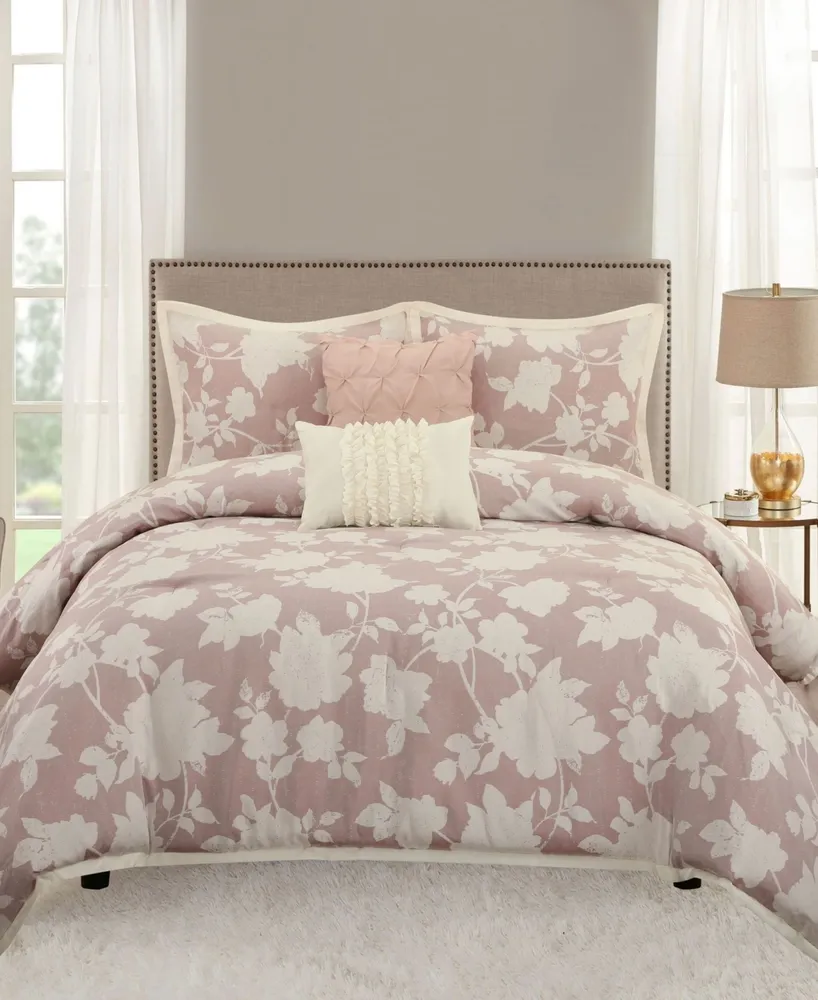 Laura Ashley Elise Floral 6-Piece Comforter Set