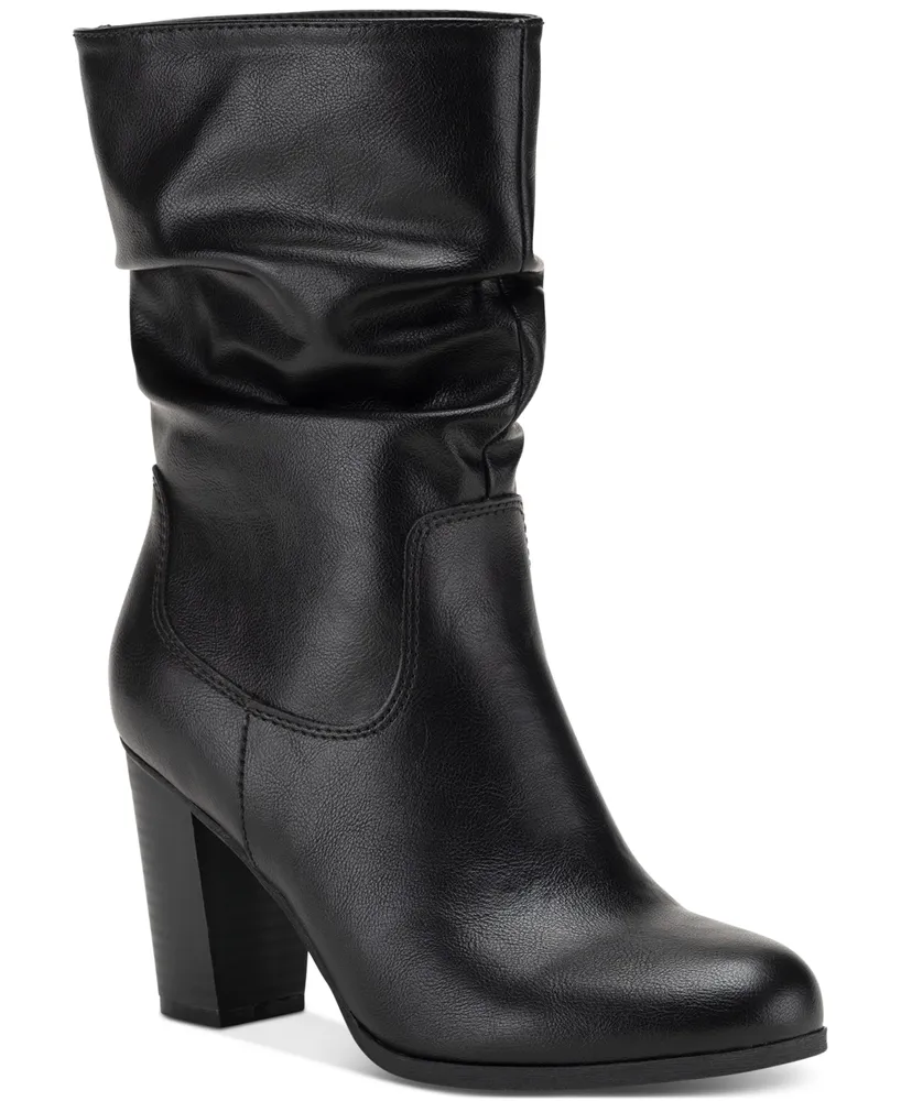 Style & Co Saraa Slouch Mid-Shaft Boots, Created for Macy's