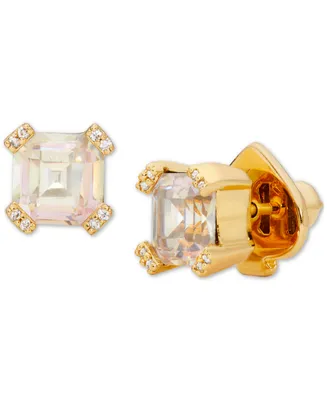 Kate Spade New York Pave & Square Cubic Zirconia Stud Earrings