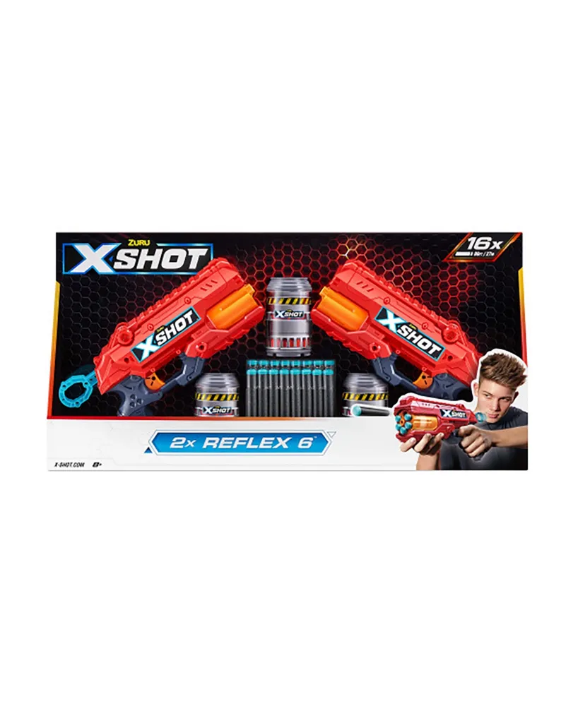 X-Shot Excel Double Reflex 6 Water Blaster by Zuru, Set of 2