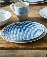 Noritake Hammock Dots Coupe Salad Plates, Set of 4
