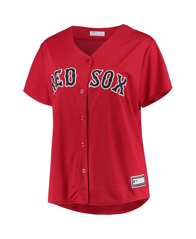 Profile Women's Red Boston Sox Plus Alternate Replica Team Jersey