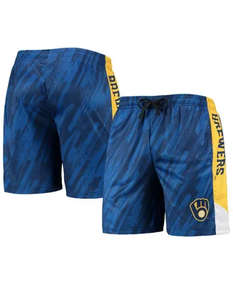 Men's Foco Navy Milwaukee Brewers Static Shorts
