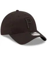 Men's New Era Pittsburgh Pirates Black on Black Core Classic 2.0 9TWENTY Adjustable Hat