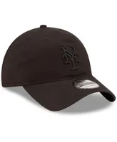 Men's New Era New York Mets Black on Black Core Classic 2.0 9TWENTY Adjustable Hat