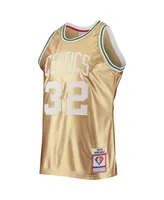 Men's Mitchell & Ness Kevin McHale Gold Boston Celtics 75th Anniversary 1985-86 Hardwood Classics Swingman Jersey