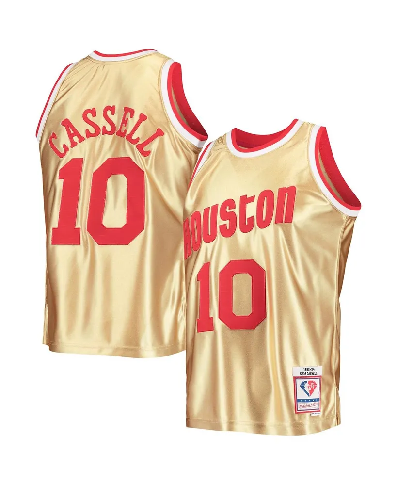 Mitchell & Ness Checkered Swingman Jersey Houston Rockets