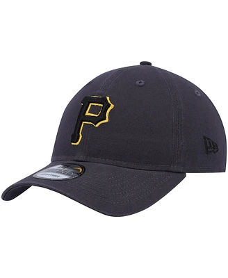 Men's New Era Graphite Pittsburgh Pirates Fashion Core Classic 9TWENTY Adjustable Hat