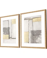 Paragon Picture Gallery Linear Ii Wall Art Set, 2 Piece