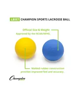 Champion Sports Lacrosse Ball Set, 6 Piece