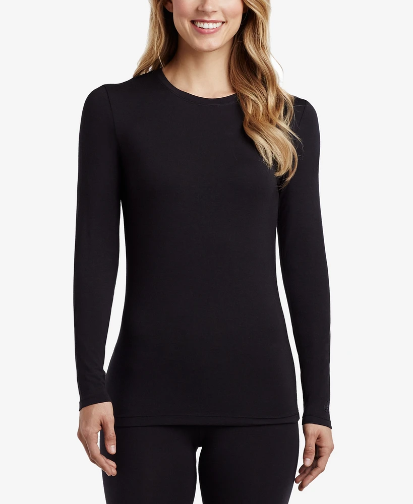 Softwear with Stretch Long-Sleeve Layering Top