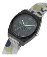 adidas Unisex Three Hand Project Two Camo Fabric Fastwrap Watch 38mm