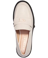 Coach Women's Leah Platform Lug Sole Loafers