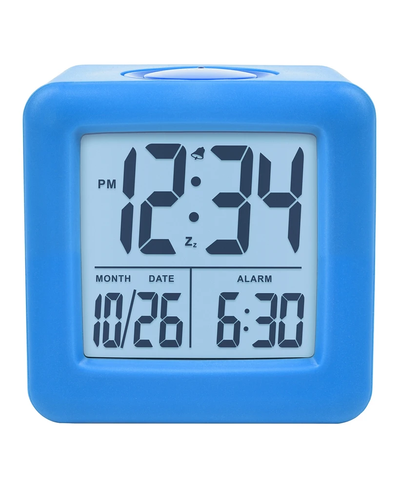 La Crosse Technology Equity 73005 Soft Cube Lcd Alarm Clock with Smart Light