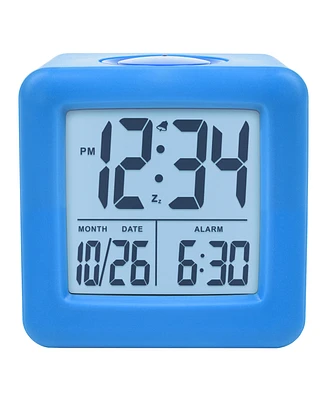 La Crosse Technology Equity 73005 Soft Cube Lcd Alarm Clock with Smart Light