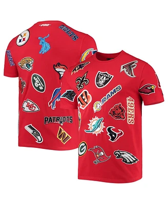 Men's Pro Standard Red Nfl League Wordmark T-shirt