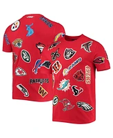 Men's Pro Standard Red Nfl League Wordmark T-shirt