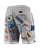 Men's Pro Standard Gray Nfl League Allover Shorts