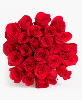 BloomsyBox Splendid Red Roses Fresh Flower Bouquet