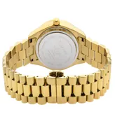 Gevril Women's Turin Swiss Quartz Gold-Tone Stainless Steel Bracelet Watch 32mm - Gold