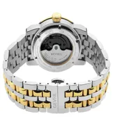 Gevril Men's Madison Swiss Automatic Two-Tone Stainless Steel Bracelet Watch 39mm - Silver