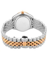 Gevril Women's Naples Swiss Quartz Two-Tone Stainless Steel Bracelet Watch 34mm