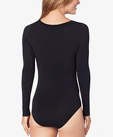Cuddl Duds Softwear with Stretch Long Sleeve Bodysuit, Created for Macy's