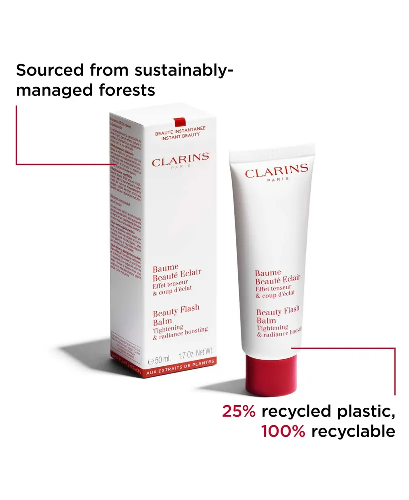 Clarins Beauty Flash Balm Mask, Primer, Radiance Booster