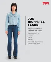 Levi's Women's 726 High Rise Slim Fit Flare Jeans