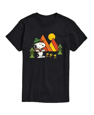 Men's Peanuts Retro Camping T-shirt