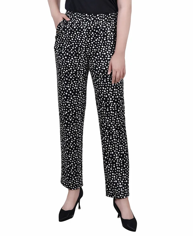 Women's Missy Wide Waist Pull On Pants