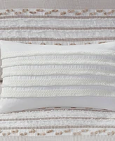 Closeout! Ink+Ivy Daria Cotton Decorative Pillow, 12" x 20"