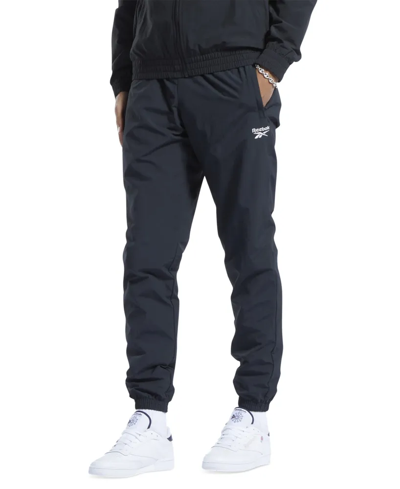 Reebok Men's Classics Vector Logo-Print Track Pants