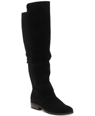 Lucky Brand Women's Calypso Wide-Calf Crop Over-The-Knee Boots