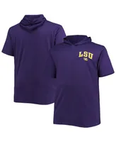 Men's Purple Lsu Tigers Big and Tall Team Hoodie T-shirt