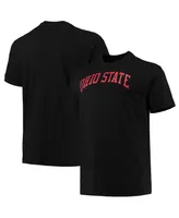 Men's Champion Black Ohio State Buckeyes Big and Tall Arch Team Logo T-shirt