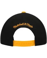 Men's Mitchell & Ness Tennessee Orange and Black Tennessee Volunteers Sharktooth Snapback Hat