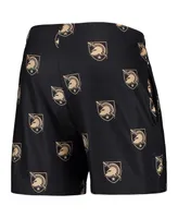 Men's Concepts Sport Black Army Black Knights Flagship Allover Print Jam Shorts